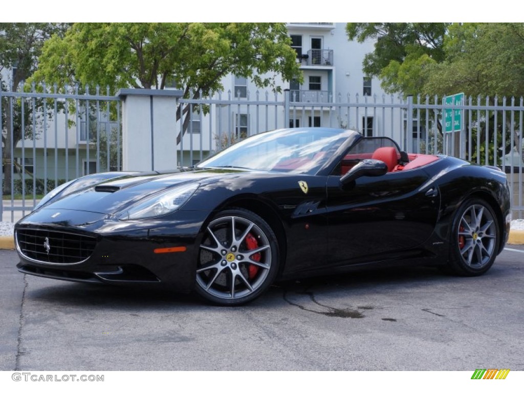 Nero (Black) 2010 Ferrari California Standard California Model Exterior Photo #105628639