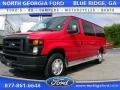 2011 Vermillion Red Ford E Series Van E350 XL Passenger #105609319