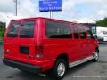2011 Vermillion Red Ford E Series Van E350 XL Passenger  photo #5