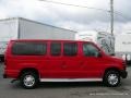 2011 Vermillion Red Ford E Series Van E350 XL Passenger  photo #6