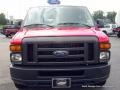 2011 Vermillion Red Ford E Series Van E350 XL Passenger  photo #8
