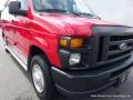 2011 Vermillion Red Ford E Series Van E350 XL Passenger  photo #32