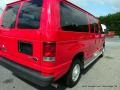 2011 Vermillion Red Ford E Series Van E350 XL Passenger  photo #33