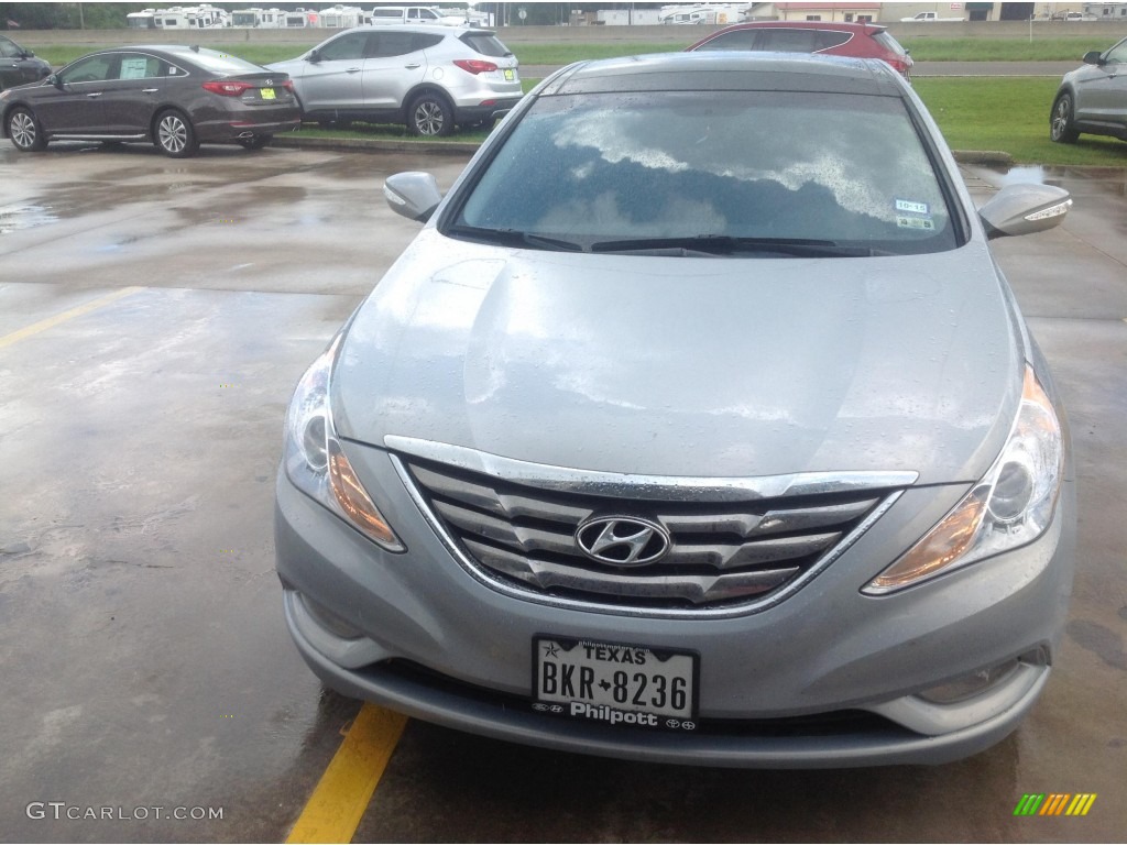 Radiant Silver Hyundai Sonata