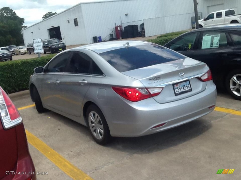 2011 Sonata GLS - Radiant Silver / Gray photo #2