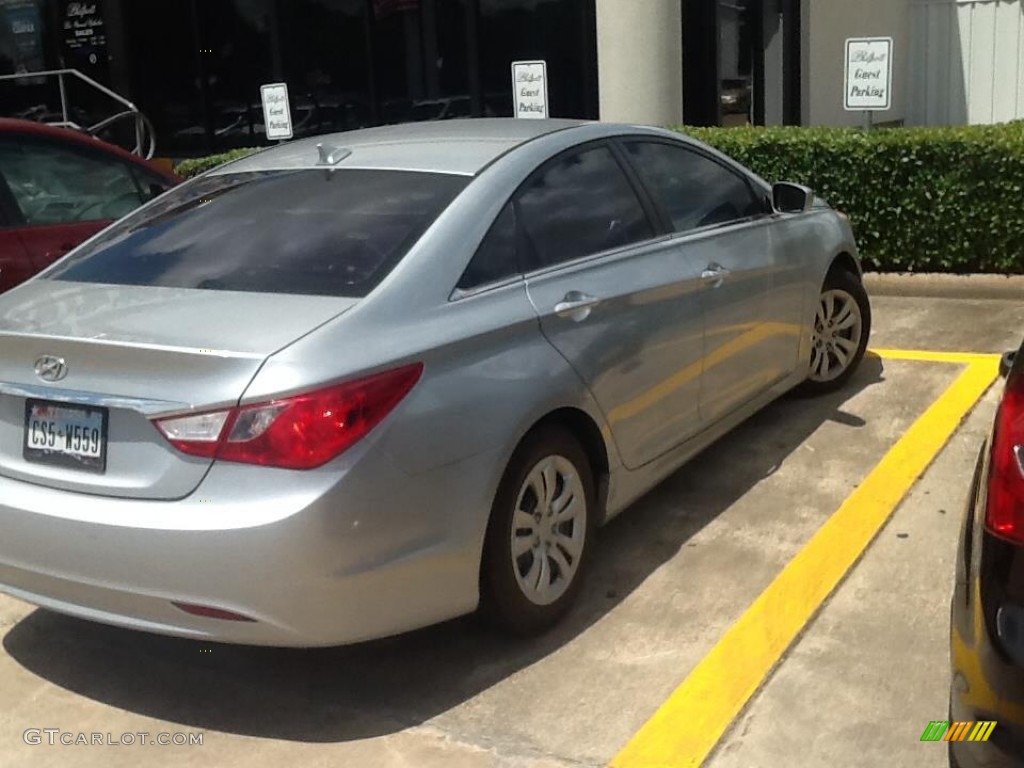 2011 Sonata GLS - Radiant Silver / Gray photo #4