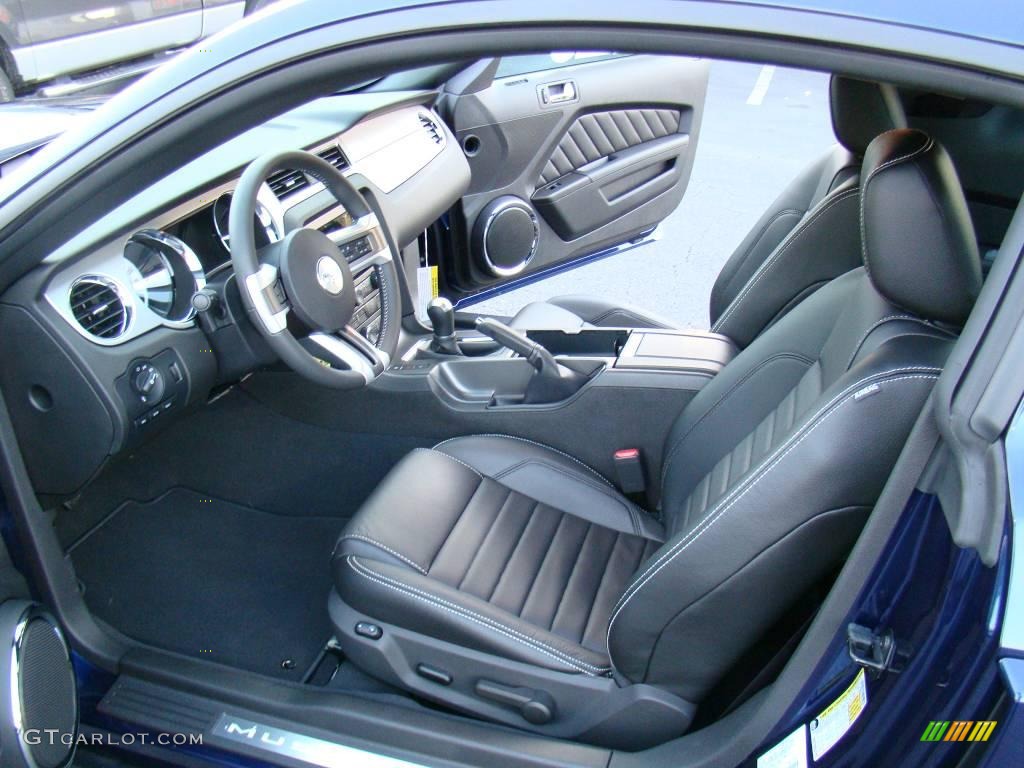 2010 Mustang GT Premium Coupe - Kona Blue Metallic / Charcoal Black photo #8