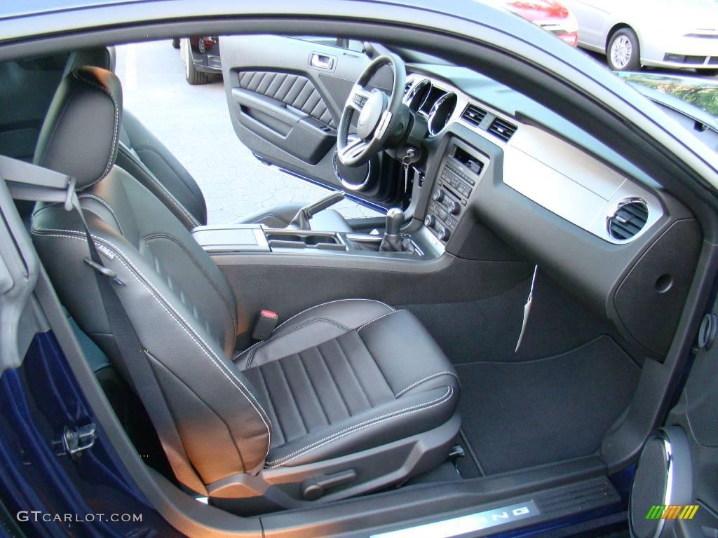 2010 Mustang GT Premium Coupe - Kona Blue Metallic / Charcoal Black photo #10
