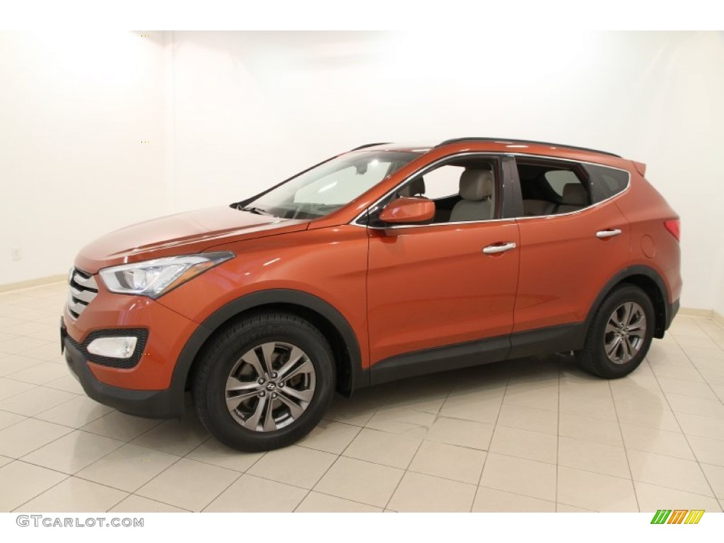 Canyon Copper 2013 Hyundai Santa Fe Sport AWD Exterior Photo #105632602