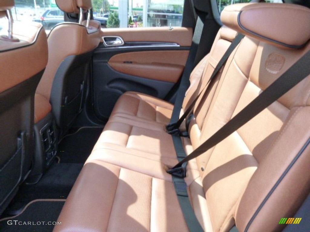 2011 Grand Cherokee Overland 4x4 - Rugged Brown Pearl / New Saddle/Black photo #9