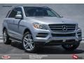 Iridium Silver Metallic 2015 Mercedes-Benz ML 350