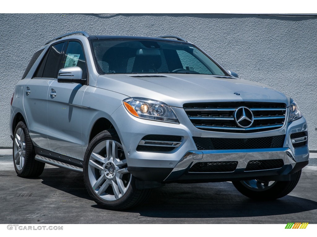 Iridium Silver Metallic 2015 Mercedes-Benz ML 350 Exterior Photo #105633672