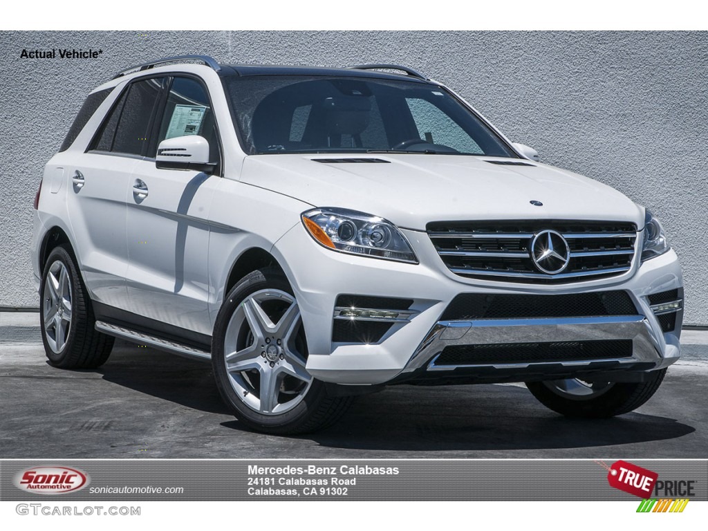 2015 ML 350 - Polar White / Almond Beige/Mocha photo #1