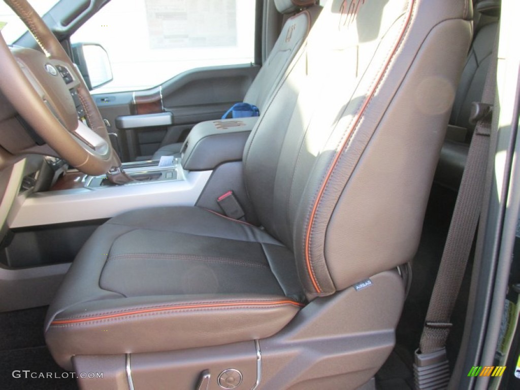 King Ranch Java/Mesa Interior 2015 Ford F150 King Ranch SuperCrew Photo #105635216