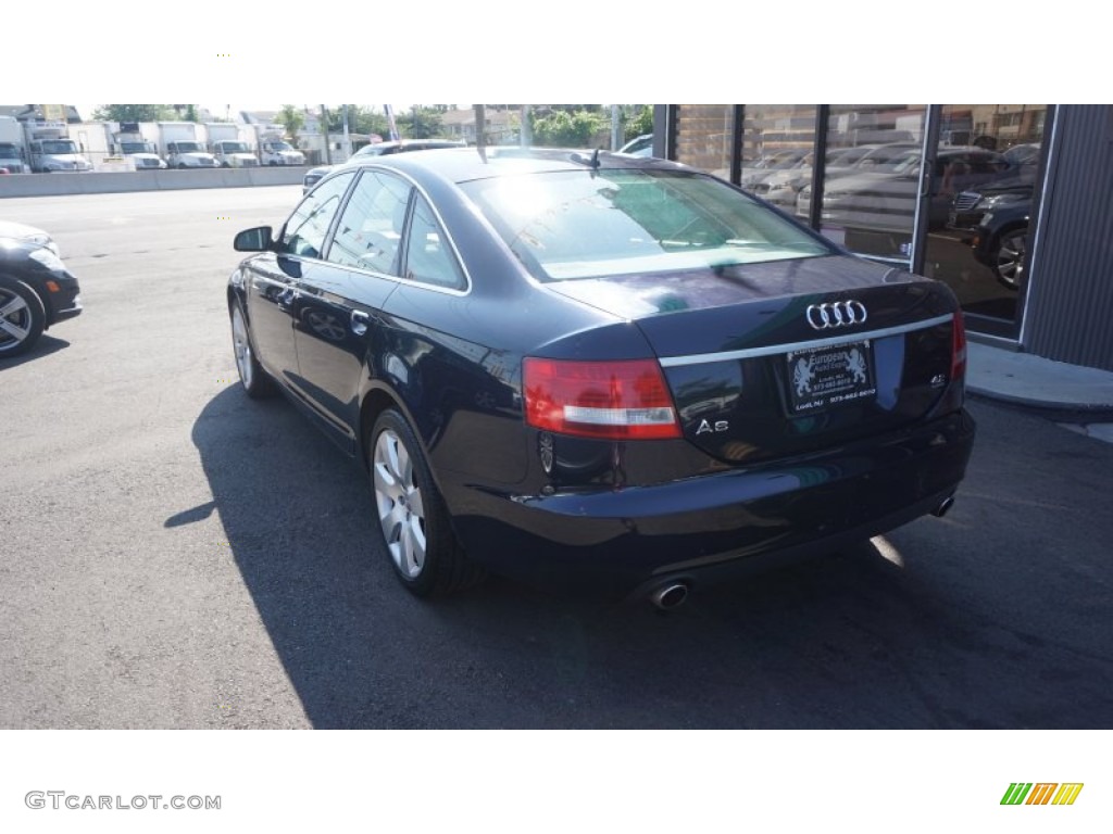 2006 A6 4.2 quattro Sedan - Night Blue Pearl / Platinum photo #3