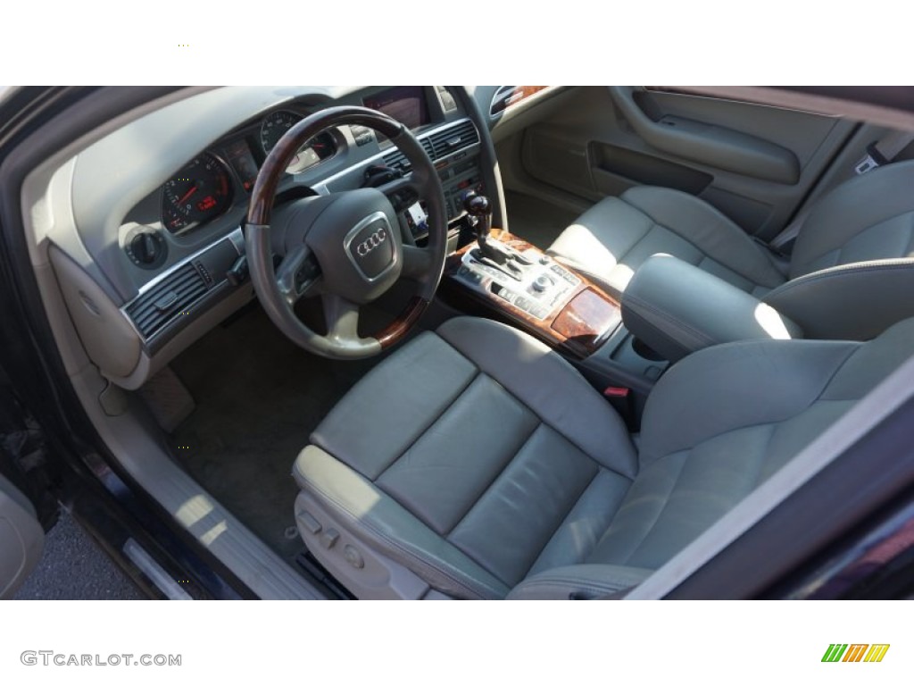 2006 A6 4.2 quattro Sedan - Night Blue Pearl / Platinum photo #5
