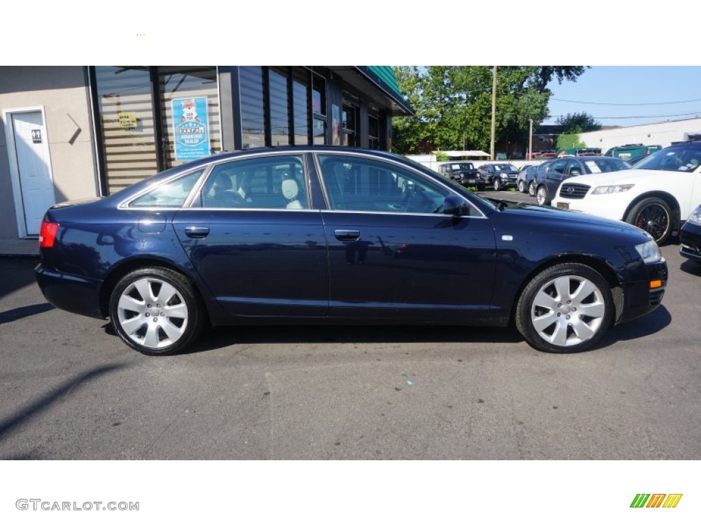2006 A6 4.2 quattro Sedan - Night Blue Pearl / Platinum photo #14