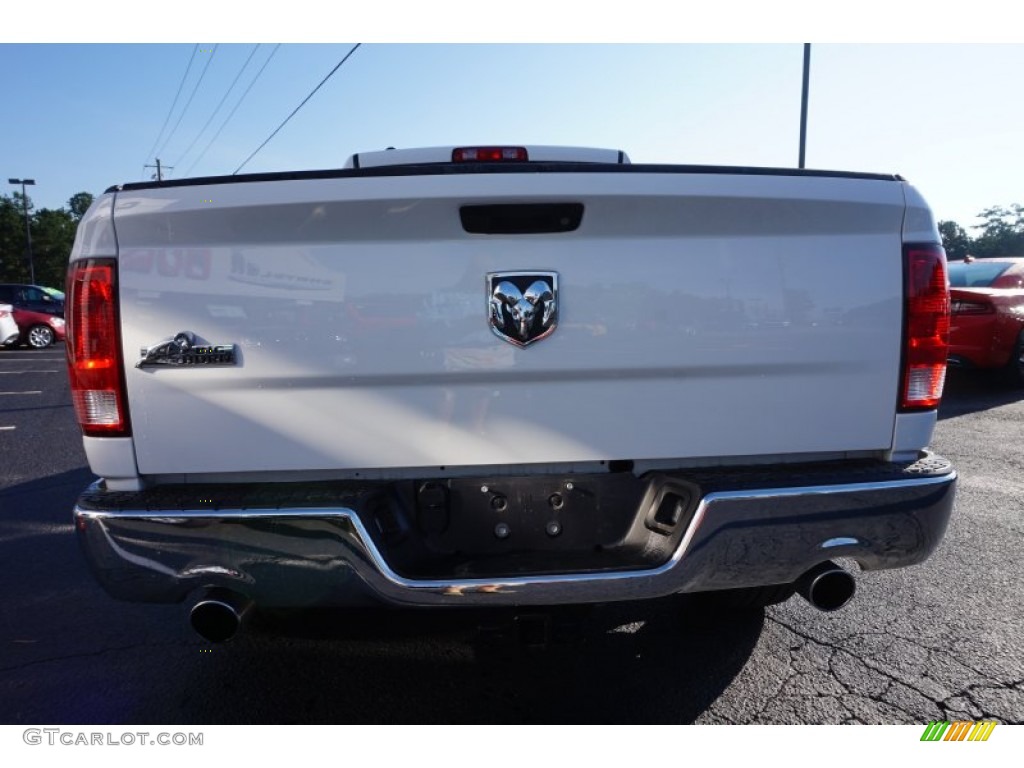 2015 1500 Big Horn Quad Cab - Bright White / Black/Diesel Gray photo #6