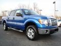2009 Blue Flame Metallic Ford F150 XLT SuperCrew 4x4  photo #1