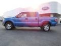 2009 Blue Flame Metallic Ford F150 XLT SuperCrew 4x4  photo #5