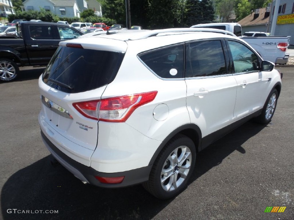 2016 Escape Titanium 4WD - White Platinum Metallic / Charcoal Black photo #7