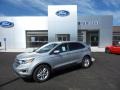 Ingot Silver Metallic 2015 Ford Edge SEL AWD