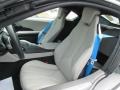 2015 BMW i8 Mega Carum Spice Grey Interior Front Seat Photo