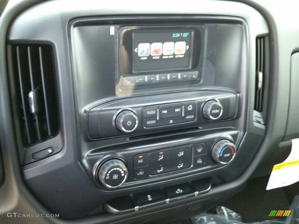 2015 Silverado 1500 WT Regular Cab - Silver Ice Metallic / Dark Ash/Jet Black photo #10