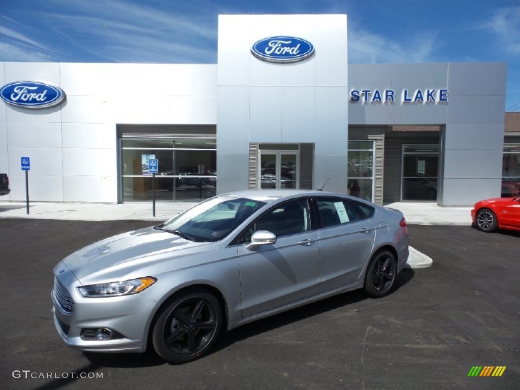 2016 Fusion SE - Ingot Silver Metallic / Charcoal Black photo #1