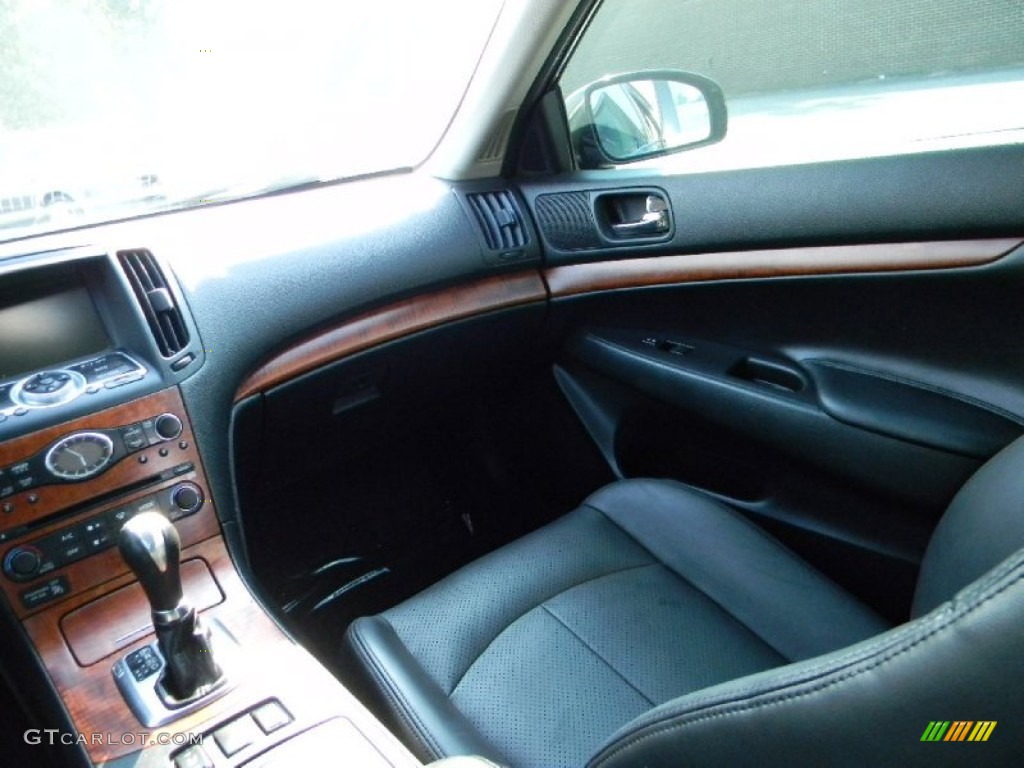 2007 G 35 Journey Sedan - Platinum Graphite Metallic / Graphite Black photo #14