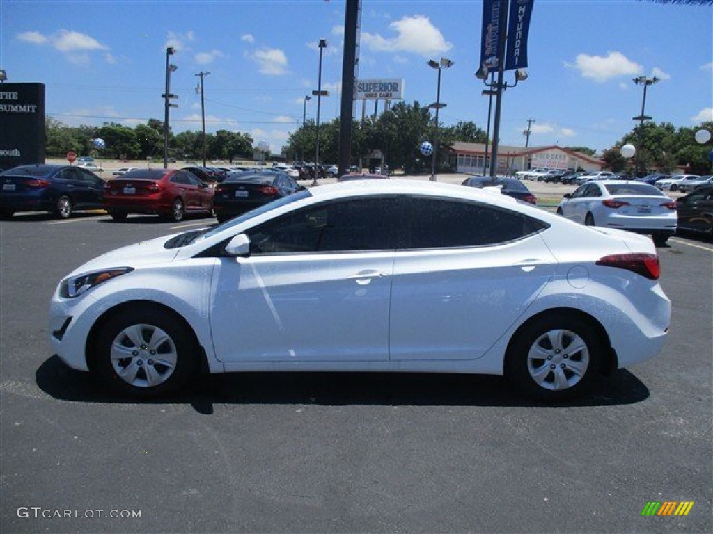 2016 Elantra SE - White / Gray photo #5