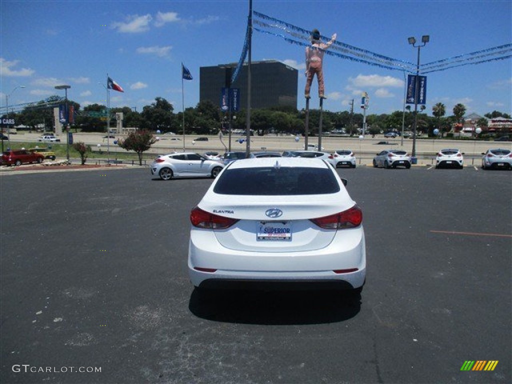 2016 Elantra SE - White / Gray photo #7