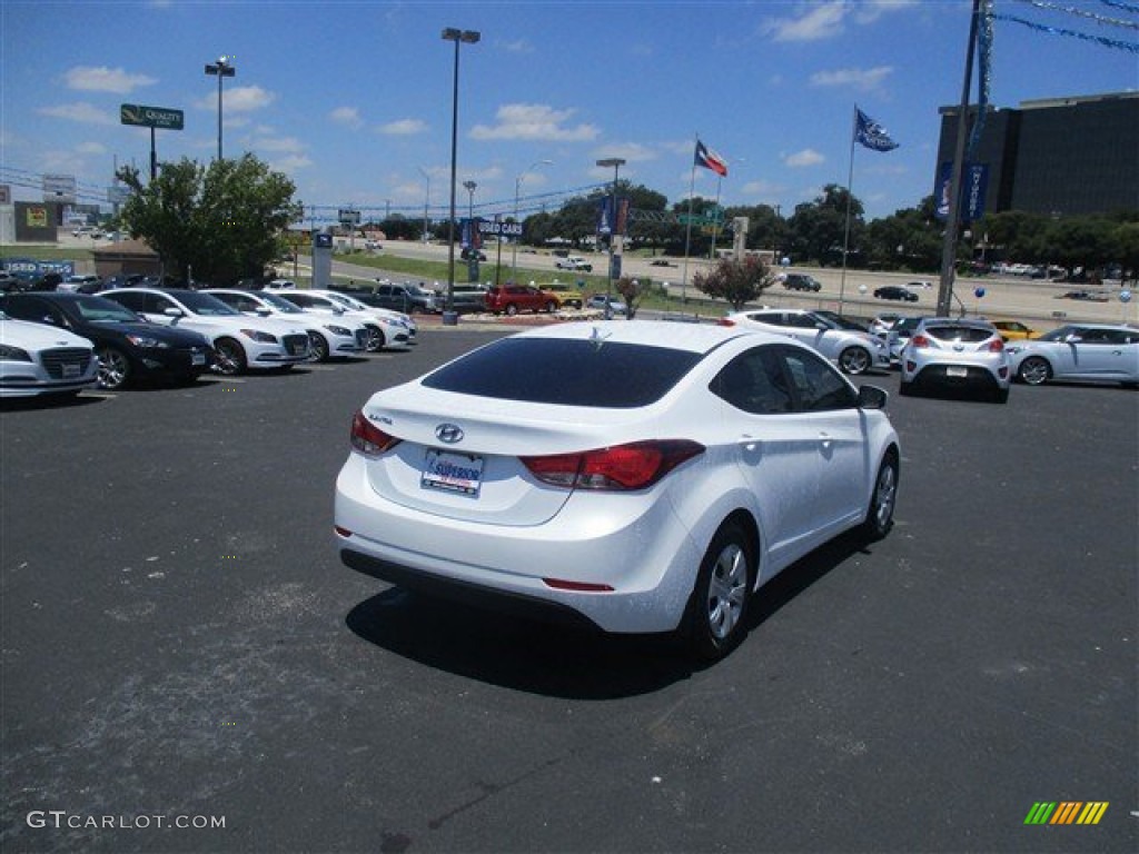 2016 Elantra SE - White / Gray photo #8