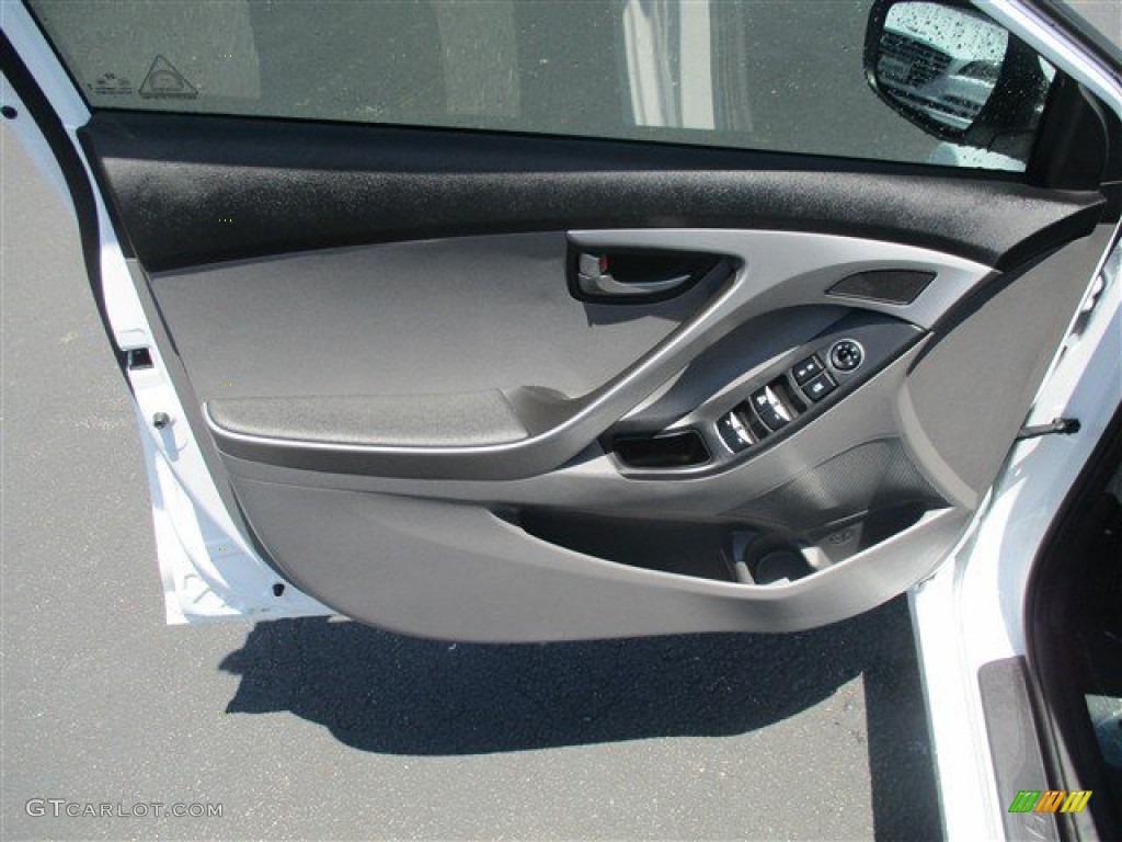 2016 Elantra SE - White / Gray photo #14