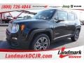 2015 Black Jeep Renegade Limited  photo #1
