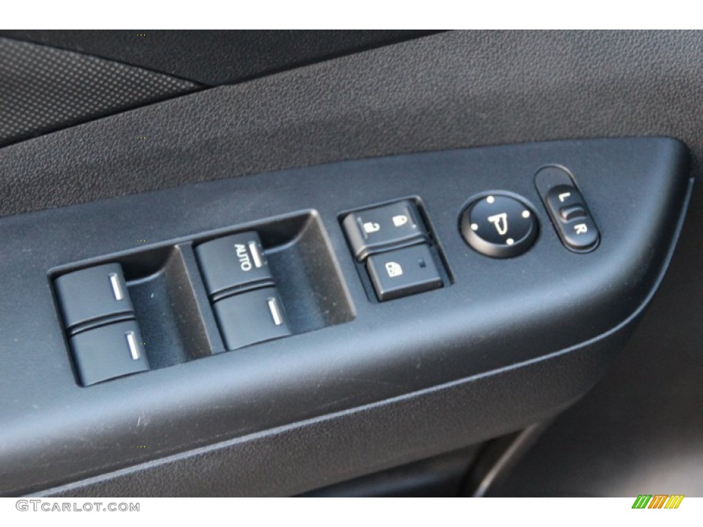 2013 CR-V LX AWD - Crystal Black Pearl / Black photo #9