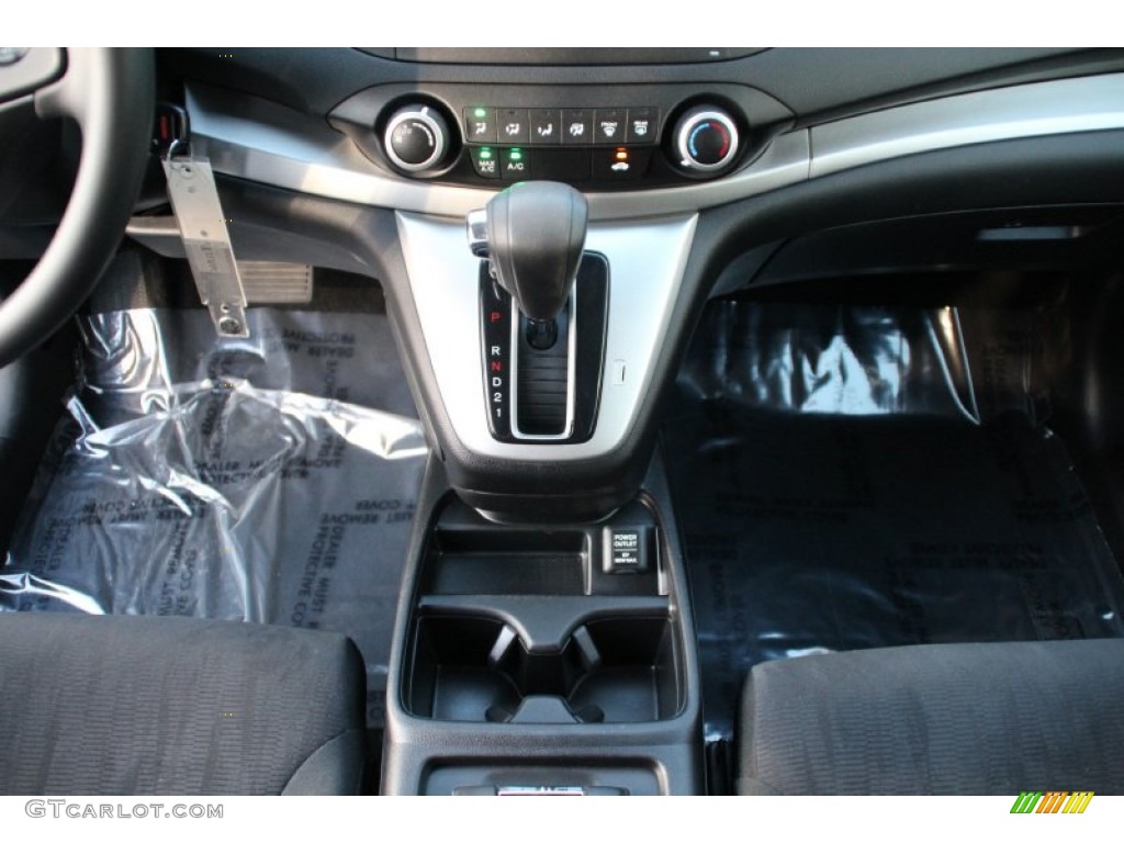 2013 CR-V LX AWD - Crystal Black Pearl / Black photo #14