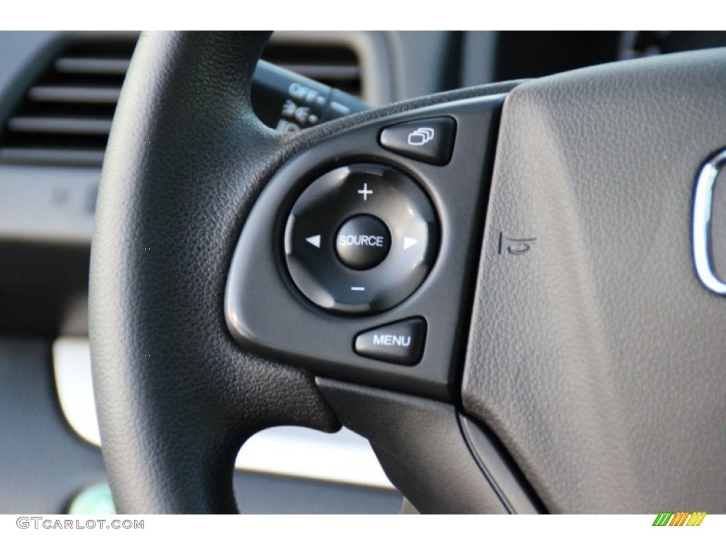 2013 CR-V LX AWD - Crystal Black Pearl / Black photo #16