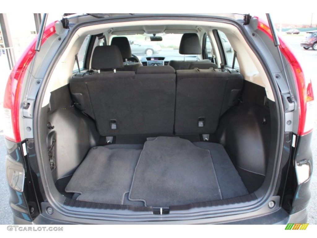 2013 CR-V LX AWD - Crystal Black Pearl / Black photo #19