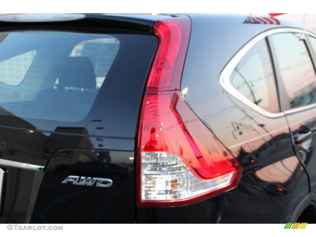 2013 CR-V LX AWD - Crystal Black Pearl / Black photo #20