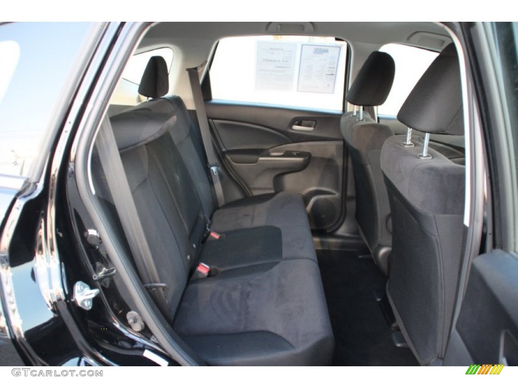 2013 CR-V LX AWD - Crystal Black Pearl / Black photo #21