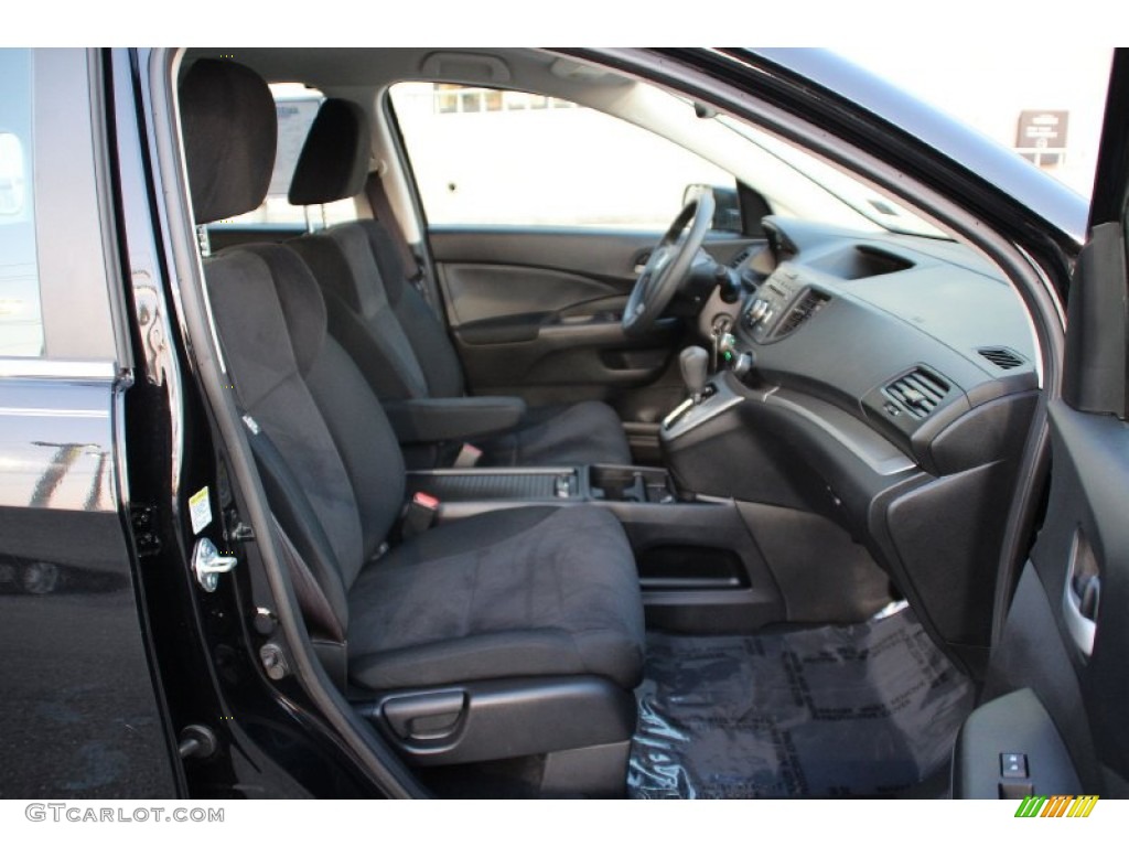 2013 CR-V LX AWD - Crystal Black Pearl / Black photo #23