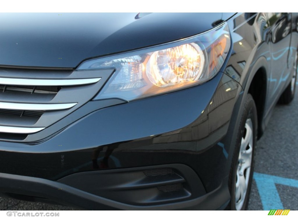 2013 CR-V LX AWD - Crystal Black Pearl / Black photo #25