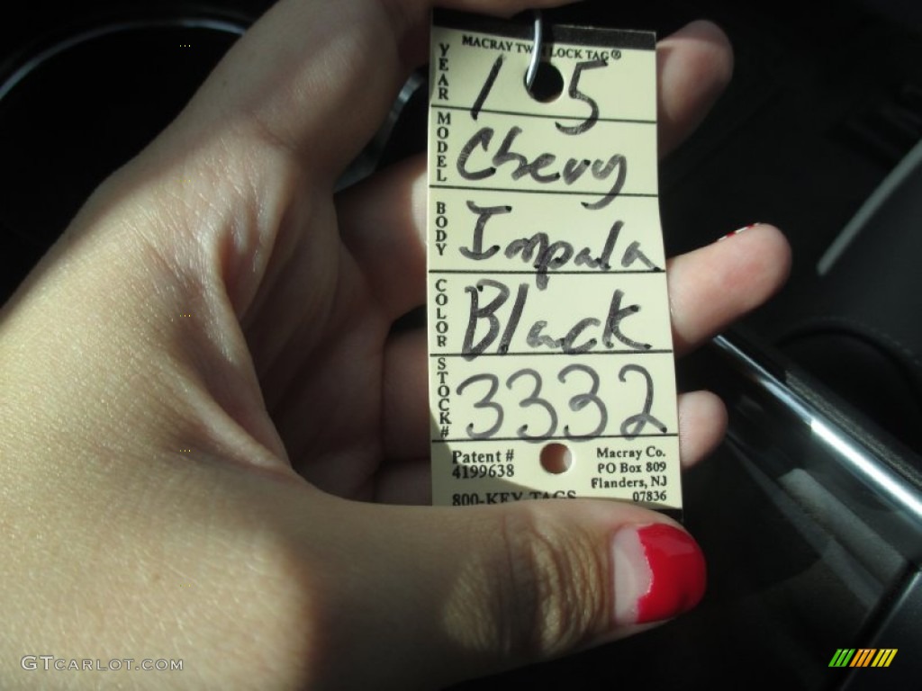 2015 Impala LTZ - Black / Jet Black/Dark Titanium photo #20