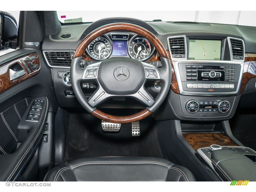 2014 Mercedes-Benz GL 63 AMG 4Matic Black Dashboard Photo #105647325