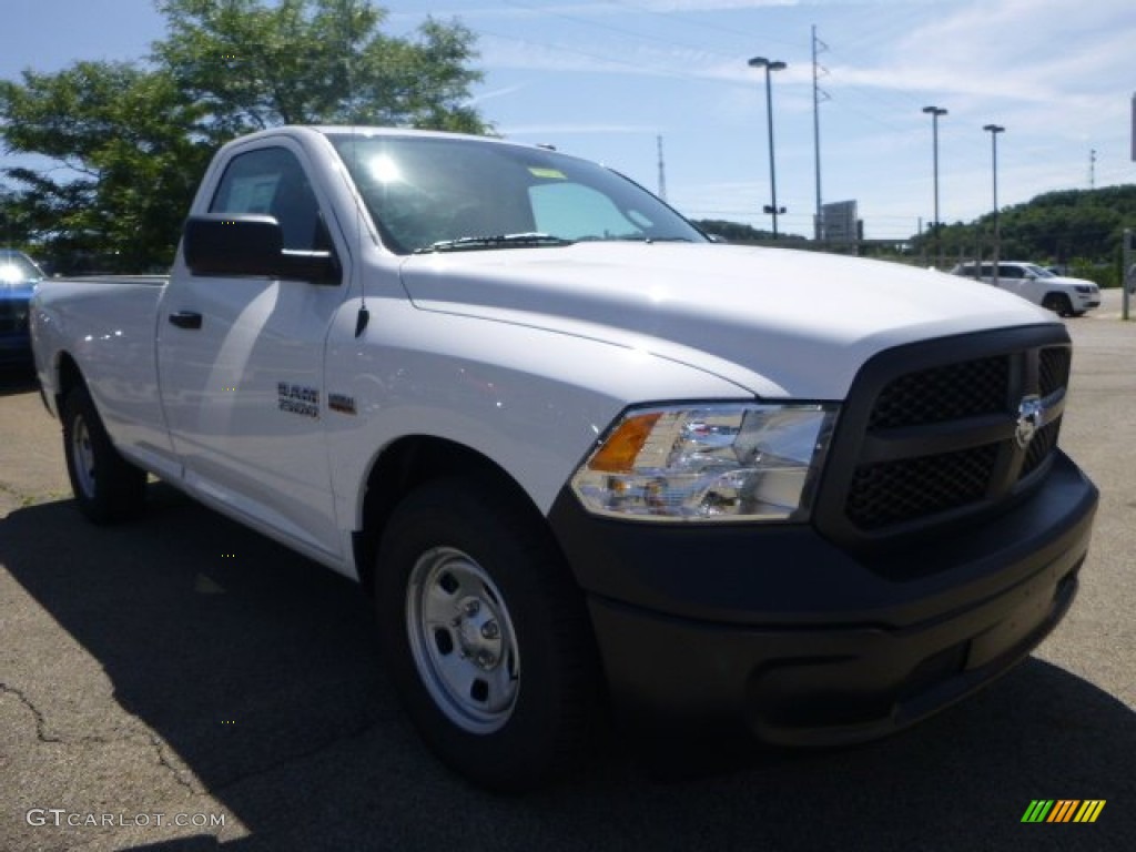 2015 1500 Tradesman Regular Cab - Bright White / Black/Diesel Gray photo #9