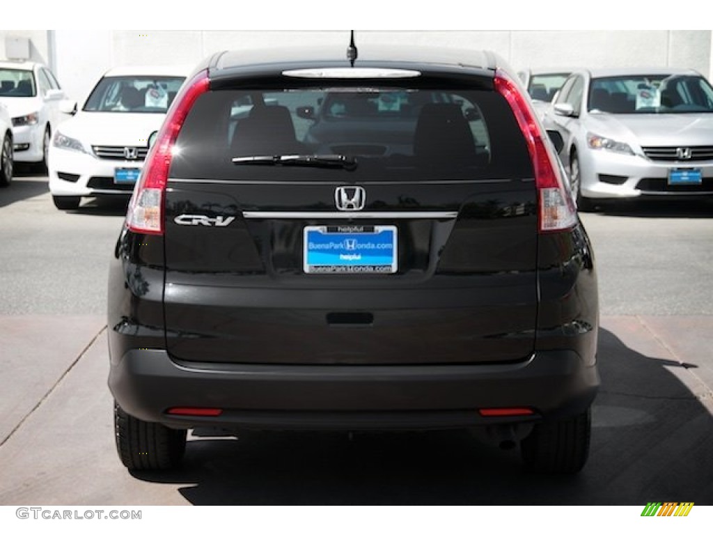 2014 CR-V EX - Crystal Black Pearl / Black photo #10