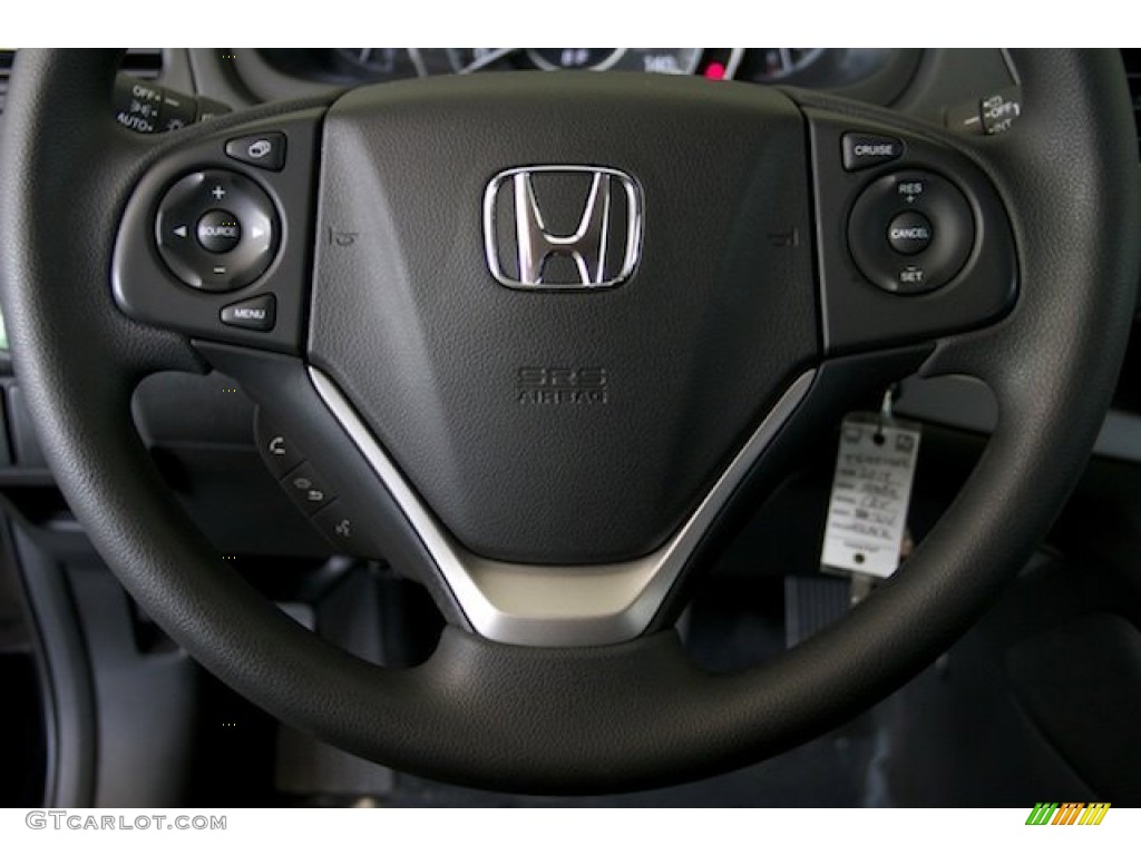 2014 CR-V EX - Crystal Black Pearl / Black photo #13