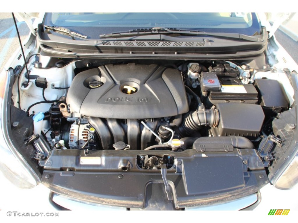 2011 Elantra GLS - Pearl White / Beige photo #24