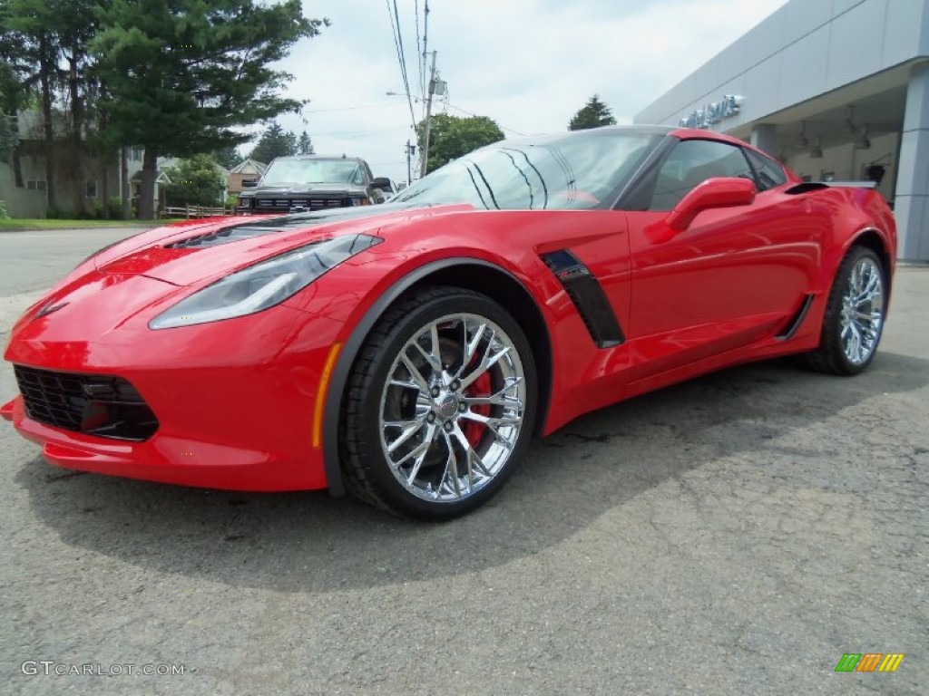 2016 Corvette Z06 Coupe - Torch Red / Adrenaline Red photo #1
